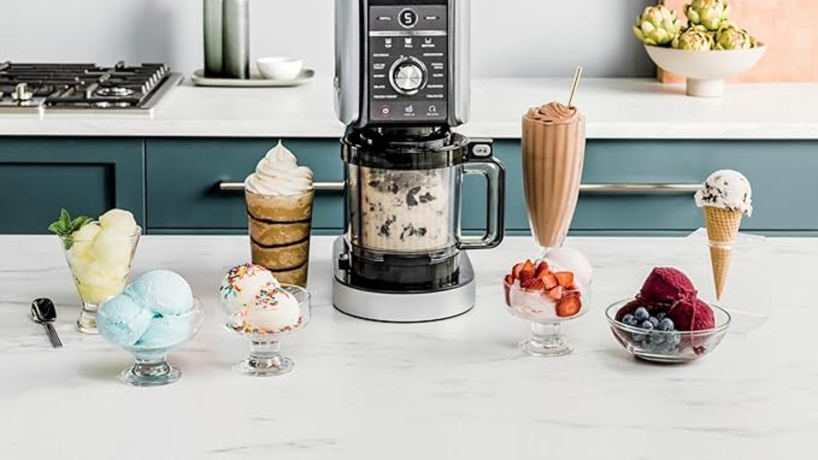 Ninja CREAMi Deluxe Ice Cream & Frozen Treat Maker: The Ultimate 11-in-1 Kitchen Appliance