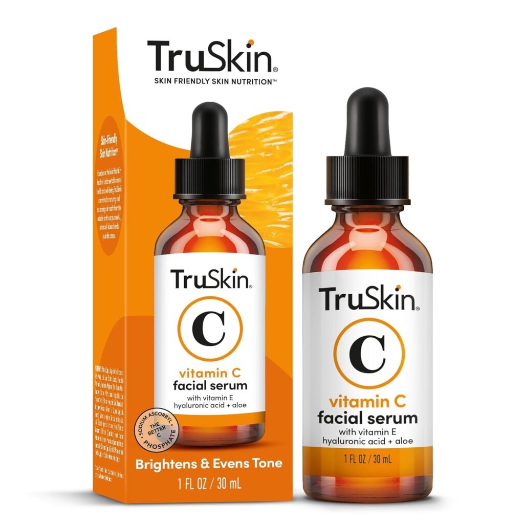 Unlock Radiant, Youthful Skin with TruSkin Vitamin C Serum: The Ultimate Anti-Aging Solution for Dark Spots, Fine Lines, and Wrinkles