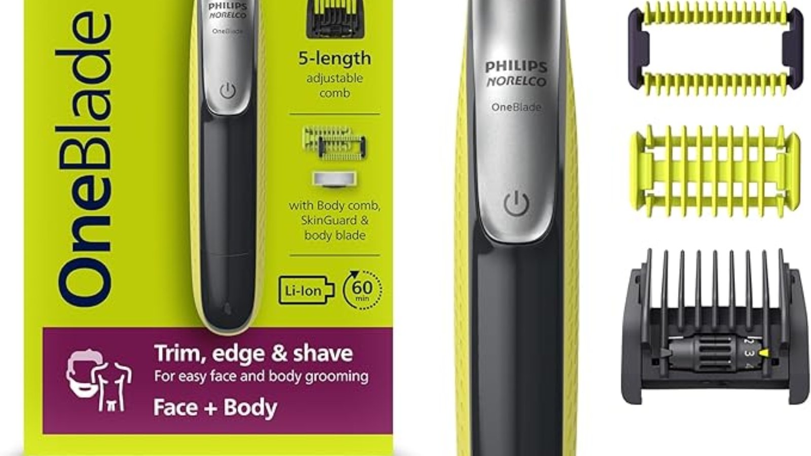 Why Choose Philips Norelco One Blade 360 Face + Body?