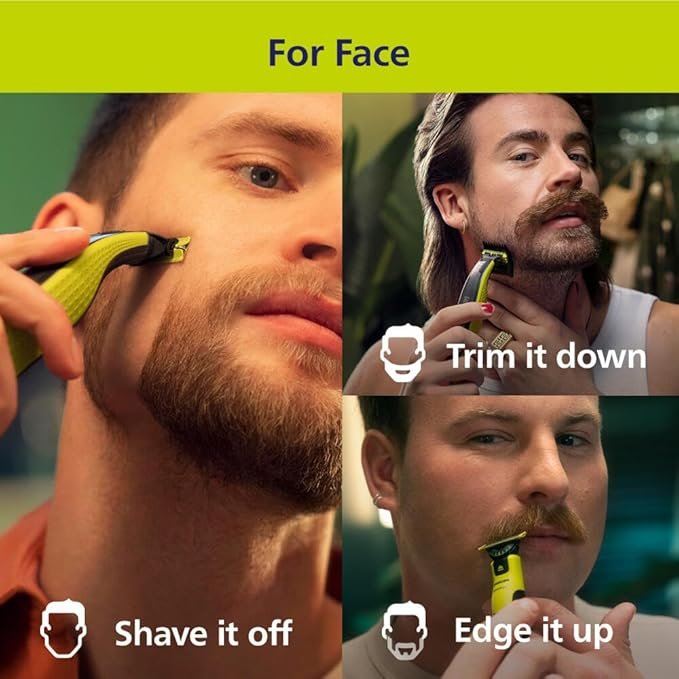 Why Choose Philips Norelco One Blade 360 Face + Body?